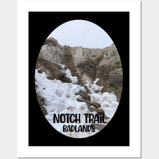 Notch Trail Badlands Posters and Art